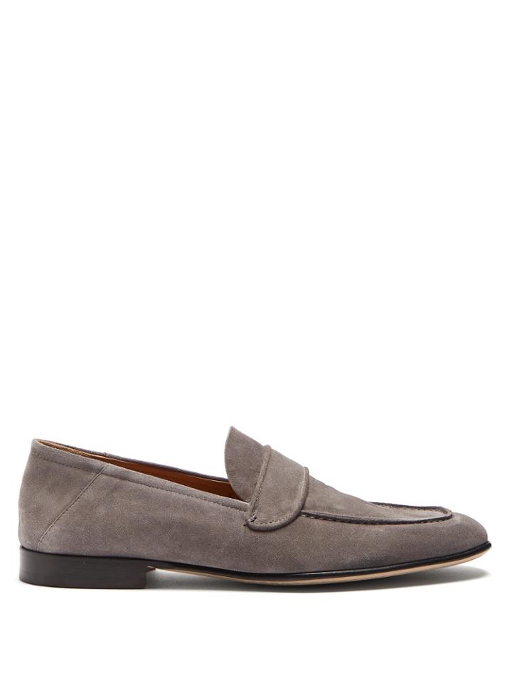 Armando Cabral Morton Suede Loafers