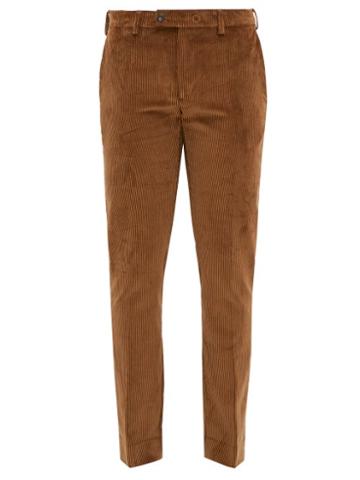 Matchesfashion.com Salle Prive - Esben Cotton Corduroy Suit Trousers - Mens - Brown