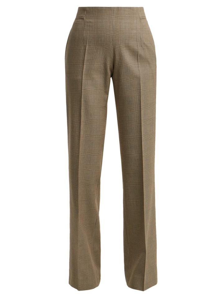 A.p.c. Farah Prince Of Wales-check Wool-blend Trousers