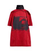 Matchesfashion.com Raf Simons - Toyah Print T Shirt Style Scarf - Womens - Red