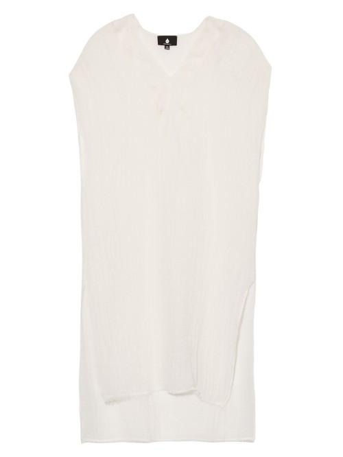 Su Tekula Woven-linen Blend Cover-up
