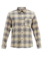 Matchesfashion.com A.p.c. - John Checked Cotton Shirt - Mens - Beige Multi
