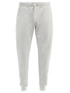 Orlebar Brown - Beagi Cotton-terry Tapered-leg Track Pants - Mens - Light Grey