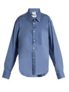 Vetements X Comme Des Garons Cotton-blend Shirt