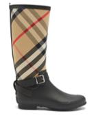 Burberry - Simeon Vintage-check Neoprene & Rubber Rain Boots - Womens - Multi