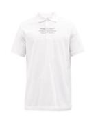 Burberry - Arlo Tb-embroidered Cotton-piqu Polo Shirt - Mens - White