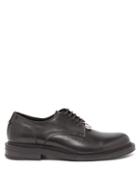 Matchesfashion.com Neil Barrett - Pierced Punk Leather Derby Shoes - Mens - Black