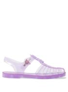 Gucci - Caged Rubber Sandals - Womens - Purple