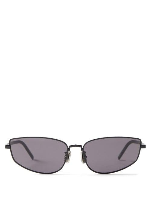 Givenchy - D-frame Metal Sunglasses - Mens - Black