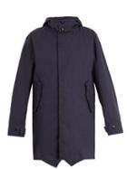 Matchesfashion.com Saturdays Nyc - Nathan Hooded Cotton Twill Parka - Mens - Navy