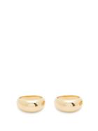 Matchesfashion.com Timeless Pearly - Gemelli Set Of Two 24kt Gold-vermeil Rings - Womens - Gold