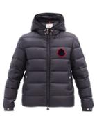 Matchesfashion.com Moncler - Sassiere Quilted-down Hooded Jacket - Mens - Navy