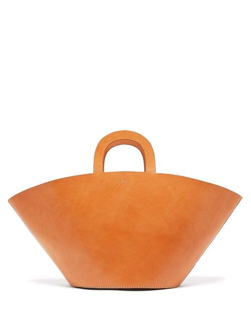 Matchesfashion.com Lauren Manoogian - Barcelona Leather Tote Bag - Womens - Tan