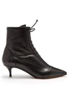 Matchesfashion.com Tabitha Simmons - Emmet Lace Up Ankle Boots - Womens - Black