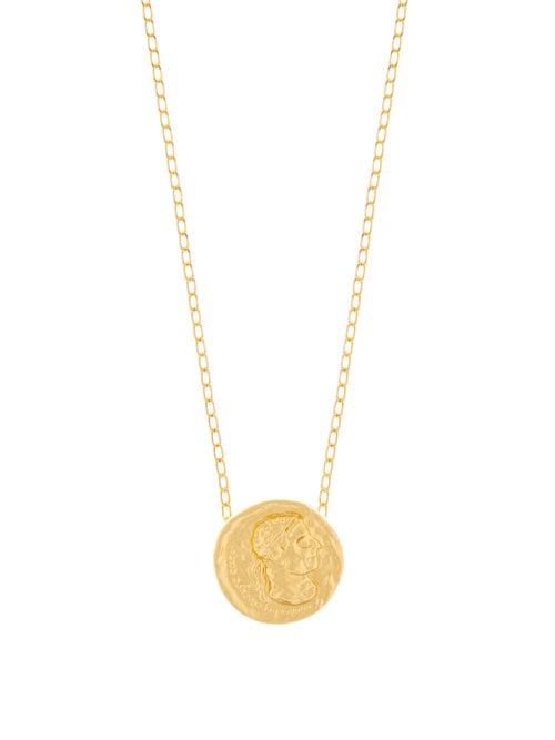 Matchesfashion.com Dear Letterman - Noor 22kt Gold Vermeil Pendant Necklace - Mens - Gold