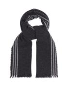 Matchesfashion.com Begg & Co. - Beaufort Washed Wool And Cashmere Blend Scarf - Mens - Grey