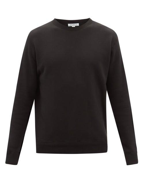 Lady White Co. - '44 Garment-dyed Cotton-fleece Sweatshirt - Mens - Black