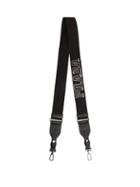 Matchesfashion.com Prada - Letter Leather Bag Strap - Mens - Black