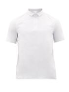 Matchesfashion.com Jacques - Zipped Technical Polo Shirt - Mens - White