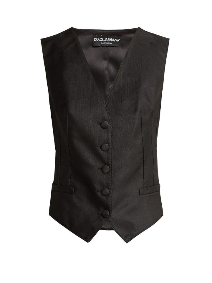 Dolce & Gabbana Satin Waistcoat
