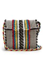 Antonello Tedde Suni Strisce Striped Cotton Cross-body Bag