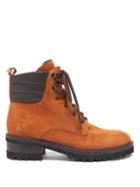 Fabrizio Viti - Dolomite Lace-up Suede Ankle Boots - Womens - Tan