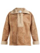 Velvet By Graham & Spencer Rika Faux Fur-trimmed Faux-suede Jacket