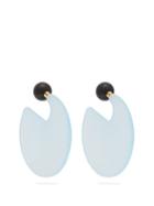 Matchesfashion.com Marni - Circle Hoop Earrings - Womens - Blue