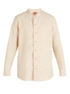 Matchesfashion.com By Walid - Tarek 19th Century Linen Shirt - Mens - Cream