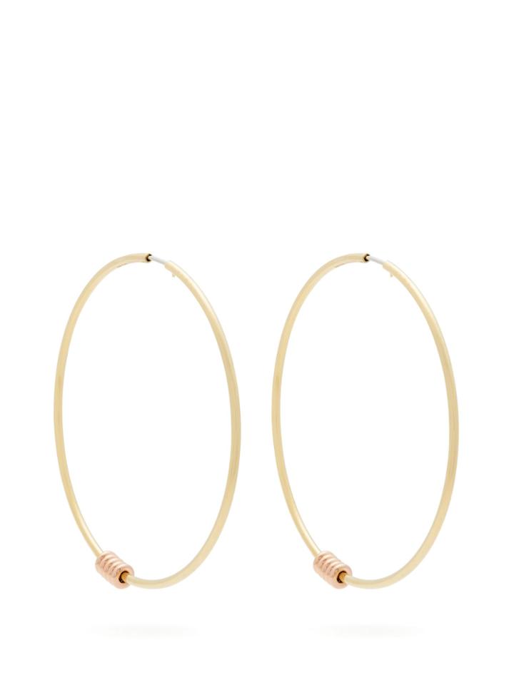 Spinelli Kilcollin Leela 18kt Gold Hoop Earrings