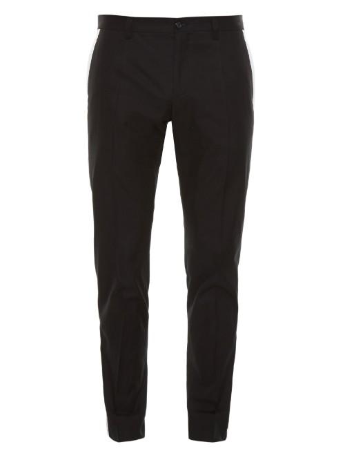 Dolce & Gabbana Striped-side Trousers