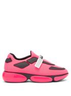 Matchesfashion.com Prada - Cloudbust Nylon Trainers - Womens - Pink