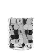 Matchesfashion.com Paco Rabanne - Sparkle 1969 Mini Sequinned Cross-body Bag - Womens - Silver