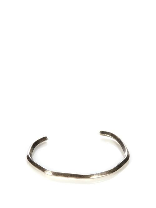 Title Of Work Diamond And Sterling-silver Cuff