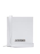 Matchesfashion.com Jacquemus - Le Gadjo Xs Leather Cross Body Bag - Mens - White