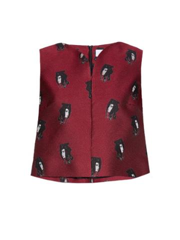 Osman Chelo Pocahontas-brocade Twill Top