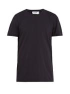 Matchesfashion.com Frame - Crew Neck Cotton Jersey T Shirt - Mens - Navy