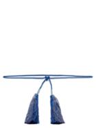 Matchesfashion.com Zeus + Dione - Trikioni Tasselled Rope Belt - Womens - Blue