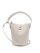 Matchesfashion.com Sophie Hulme - The Swing Nano Leather Bucket Bag - Womens - White