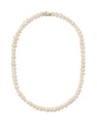 Bleue Burnham - Baroque Pearl & Sterling-silver Necklace - Mens - Silver