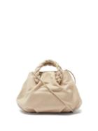Hereu - Bombon Braided-handle Leather Bag - Womens - Cream