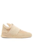 Filling Pieces Elastic Strap Low-top Suede Trainers