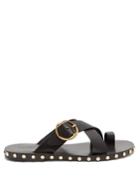 Isabel Marant Jonya Toe Ring Leather Sandals