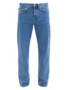 Matchesfashion.com Helmut Lang - Masc Low-rise Straight-leg Jeans - Mens - Blue
