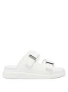 Mens Shoes Alexander Mcqueen - Hybrid Leather Sandals - Mens - White