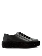 Marco De Vincenzo Plaited-detail Leather Low-top Trainers