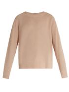 Vince Loose-fit Cashmere And Linen-blend Sweater
