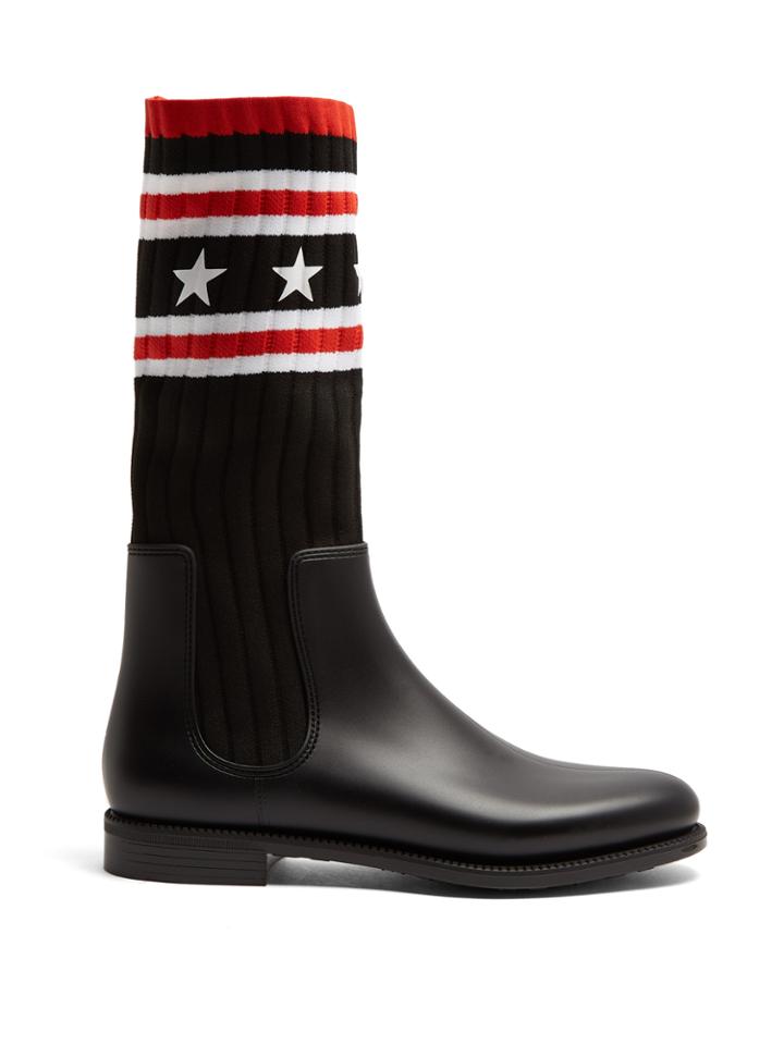 Givenchy Storm Knit Ankle Boots