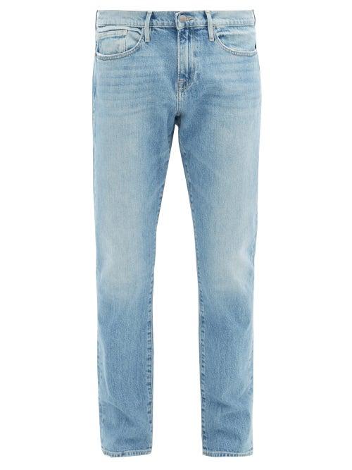 Matchesfashion.com Frame - L'homme Slim-leg Jeans - Mens - Light Blue