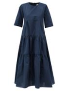 Matchesfashion.com Weekend Max Mara - Uncino Dress - Womens - Navy